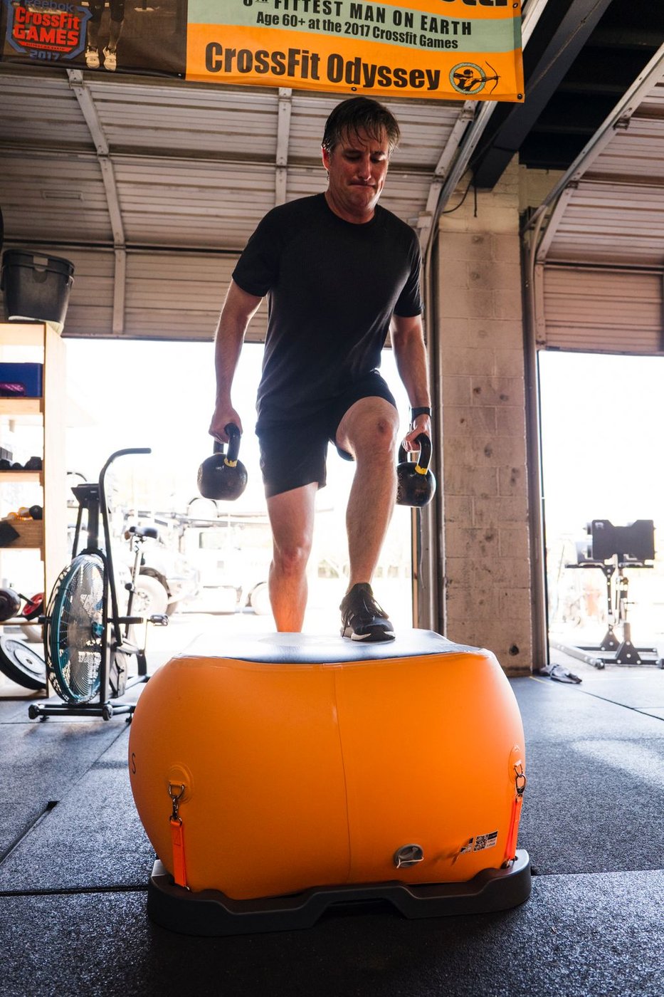 Loaded training on the Cube under weight