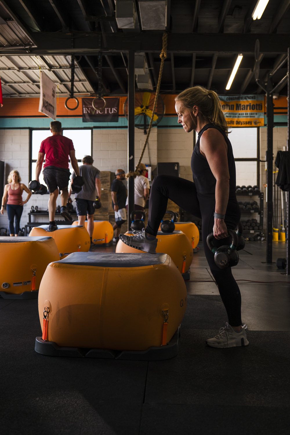 Customer clip: first box jump
